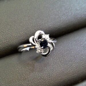 K14WG サファイア リング